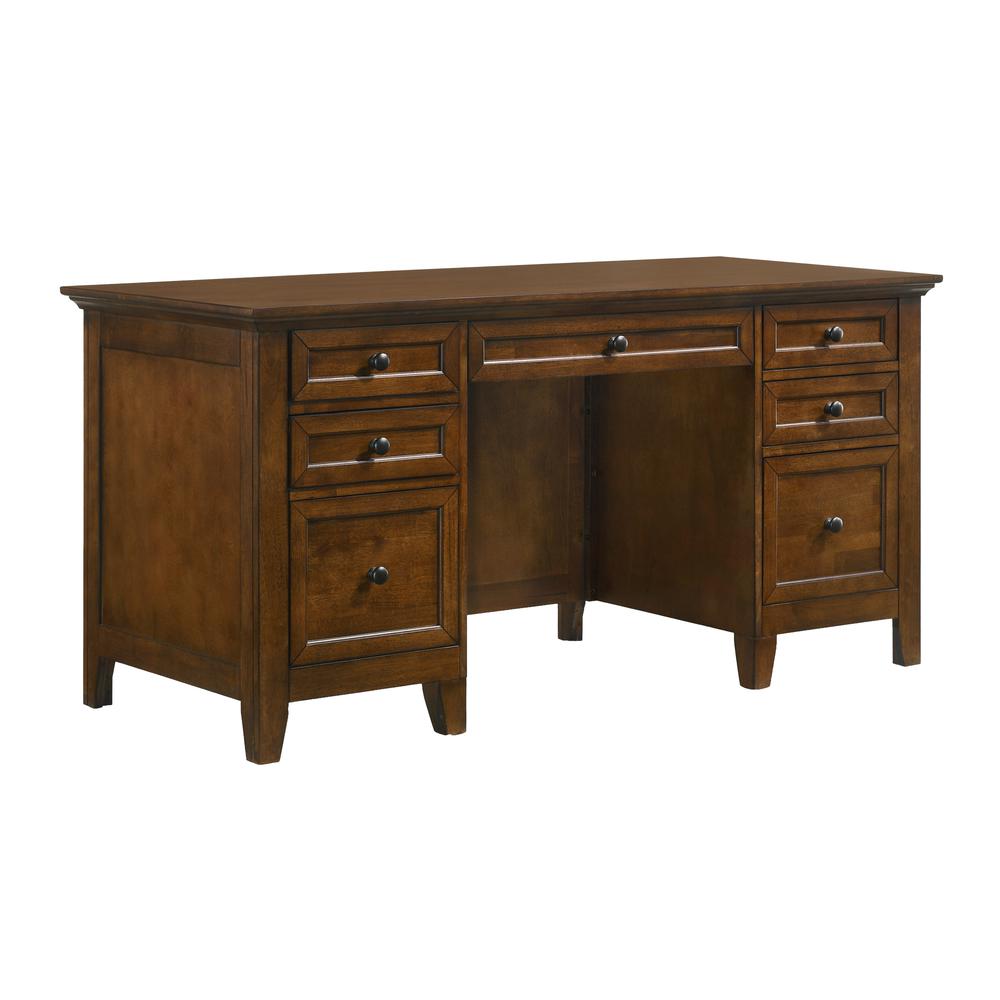 62″ Executive Desk in Tuscan