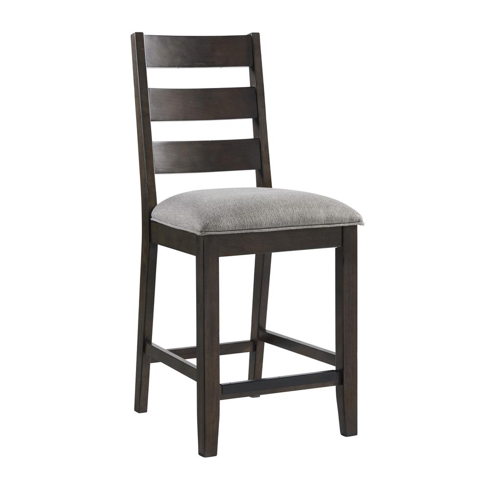 Beacon Dining Collection by Intercon – 24″ Ladderback Barstool w/Cushion Seat – (Set of 2)