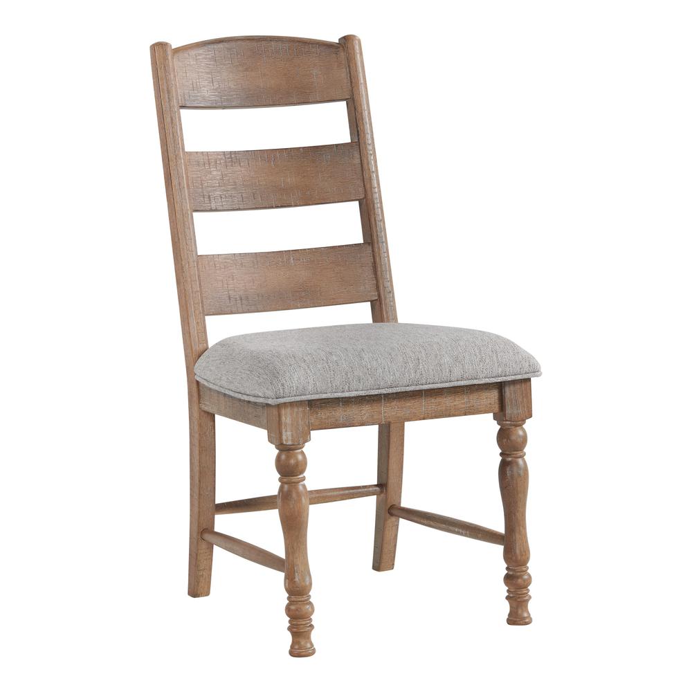 Highland Ladder Back Side Chair w/Cushion Seat (Set of 2)