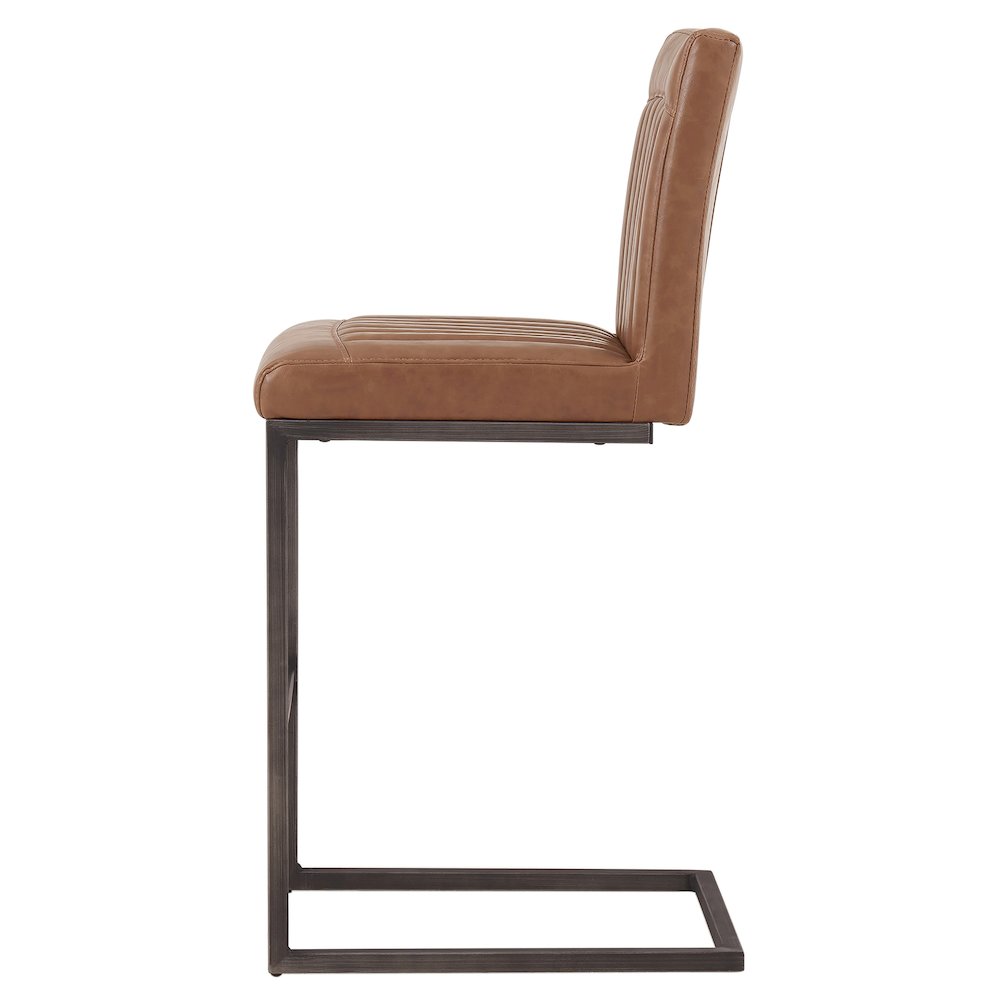 Ronan Faux Leather Counter Stool