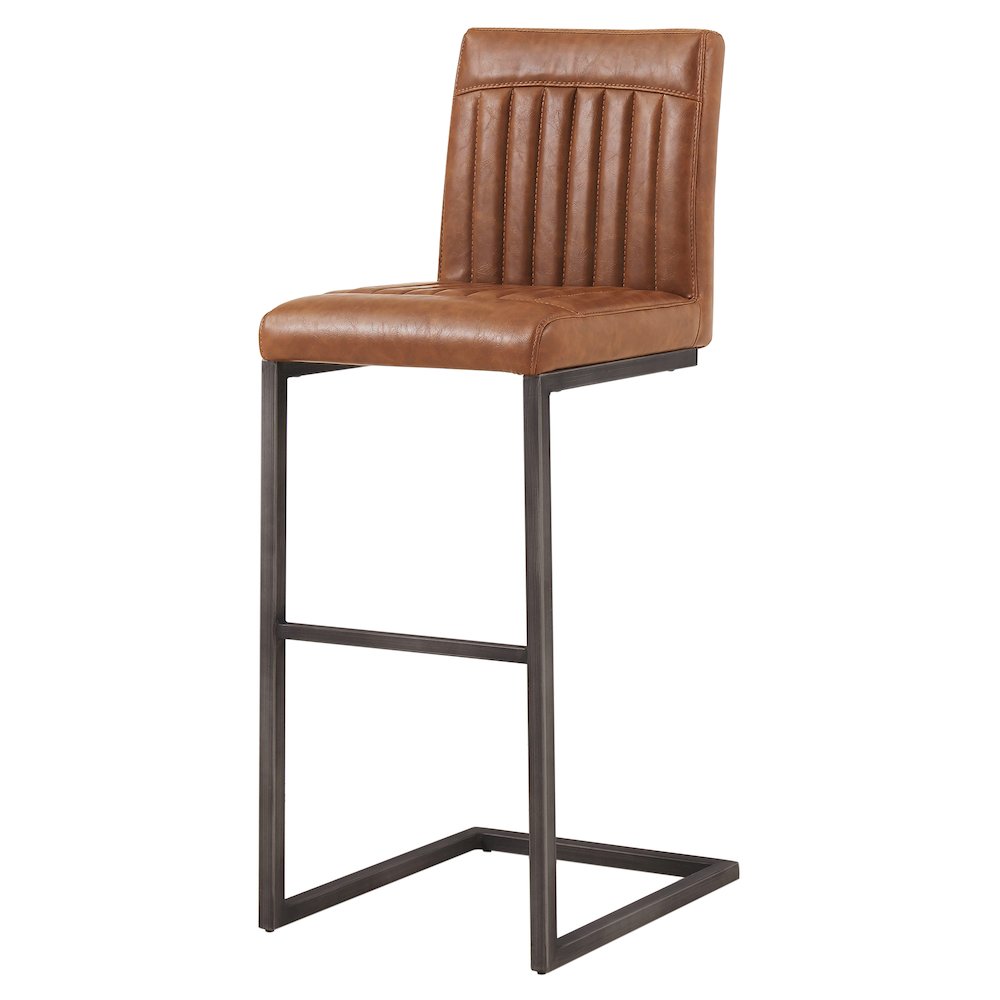 Ronan Faux Leather Bar Stool