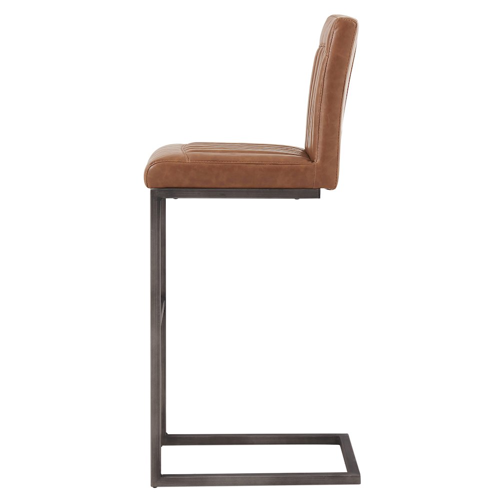 Ronan Faux Leather Bar Stool