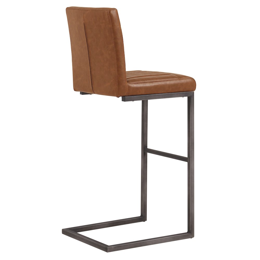 Ronan Faux Leather Bar Stool