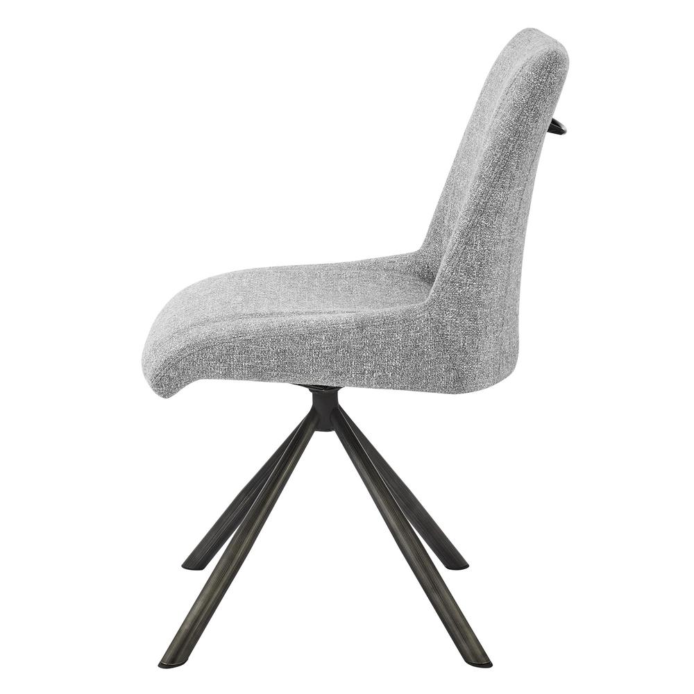 Viona Fabric Swivel Dining Side Chair (Seat)