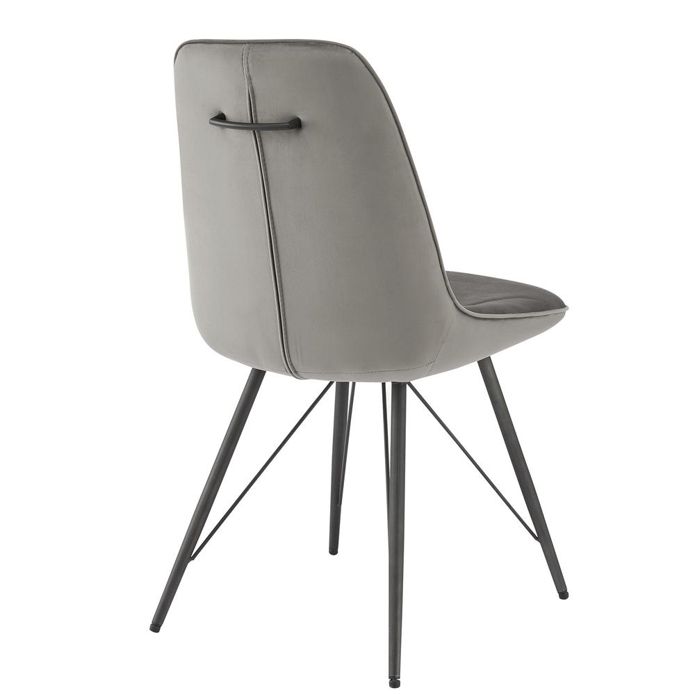 Pablo Velvet Fabric Dining Side Chair
