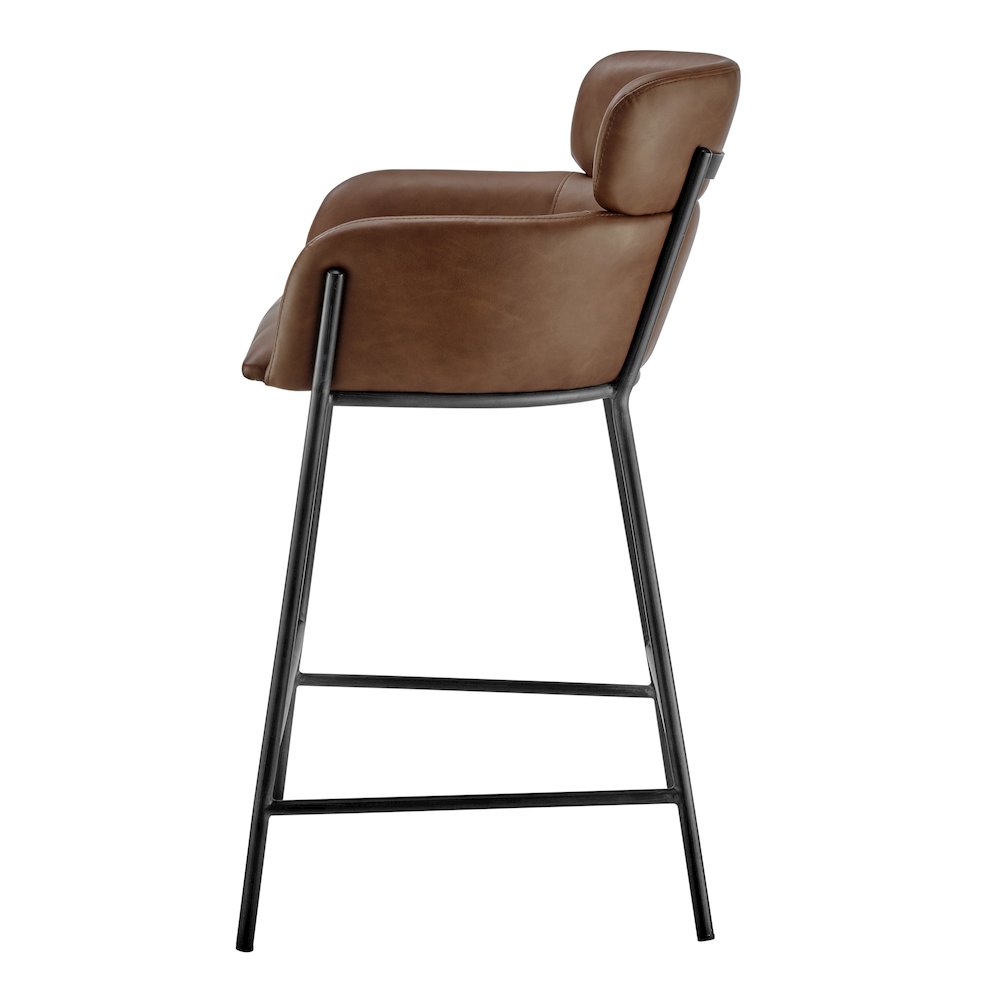 Finley Faux Leather Counter Stool