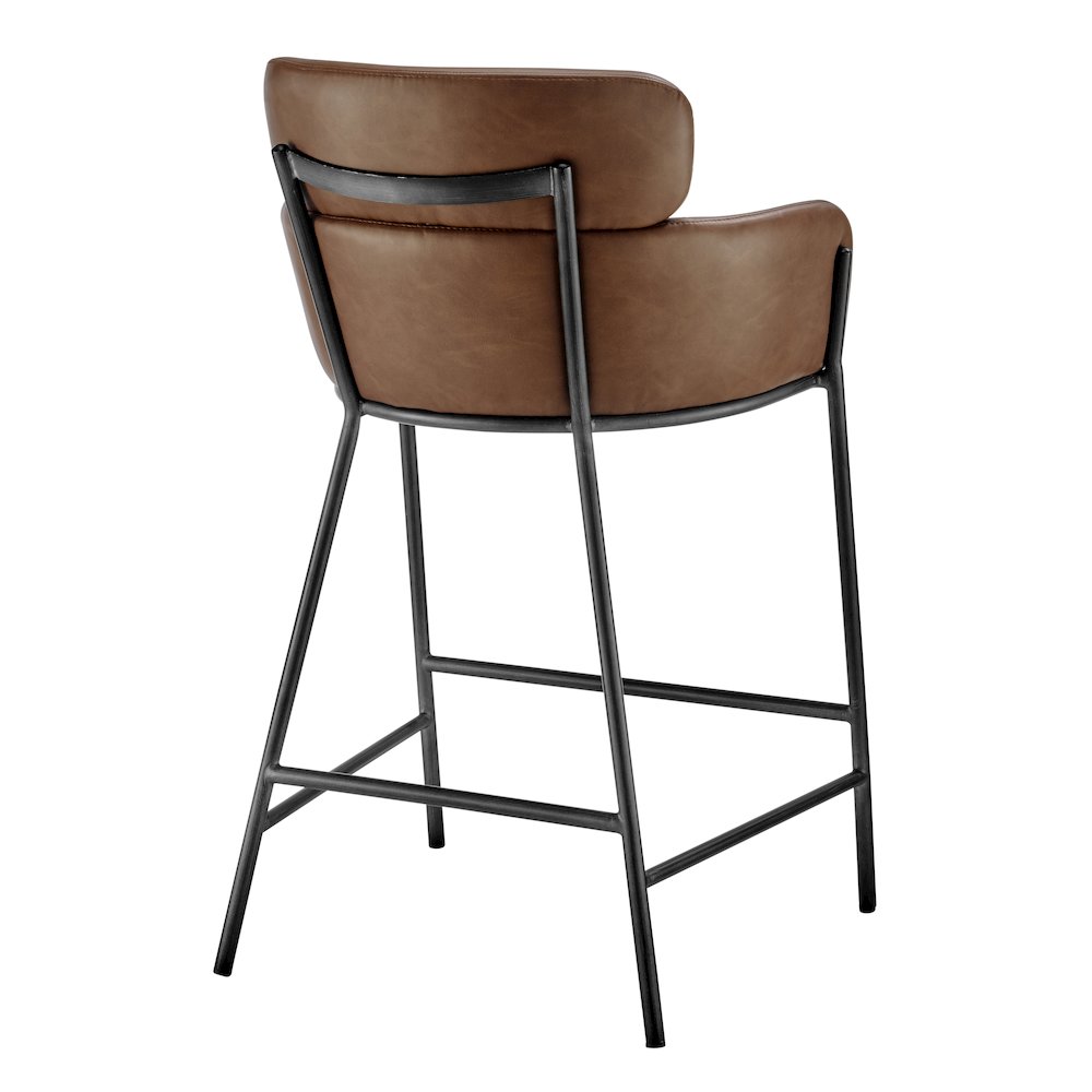 Finley Faux Leather Counter Stool