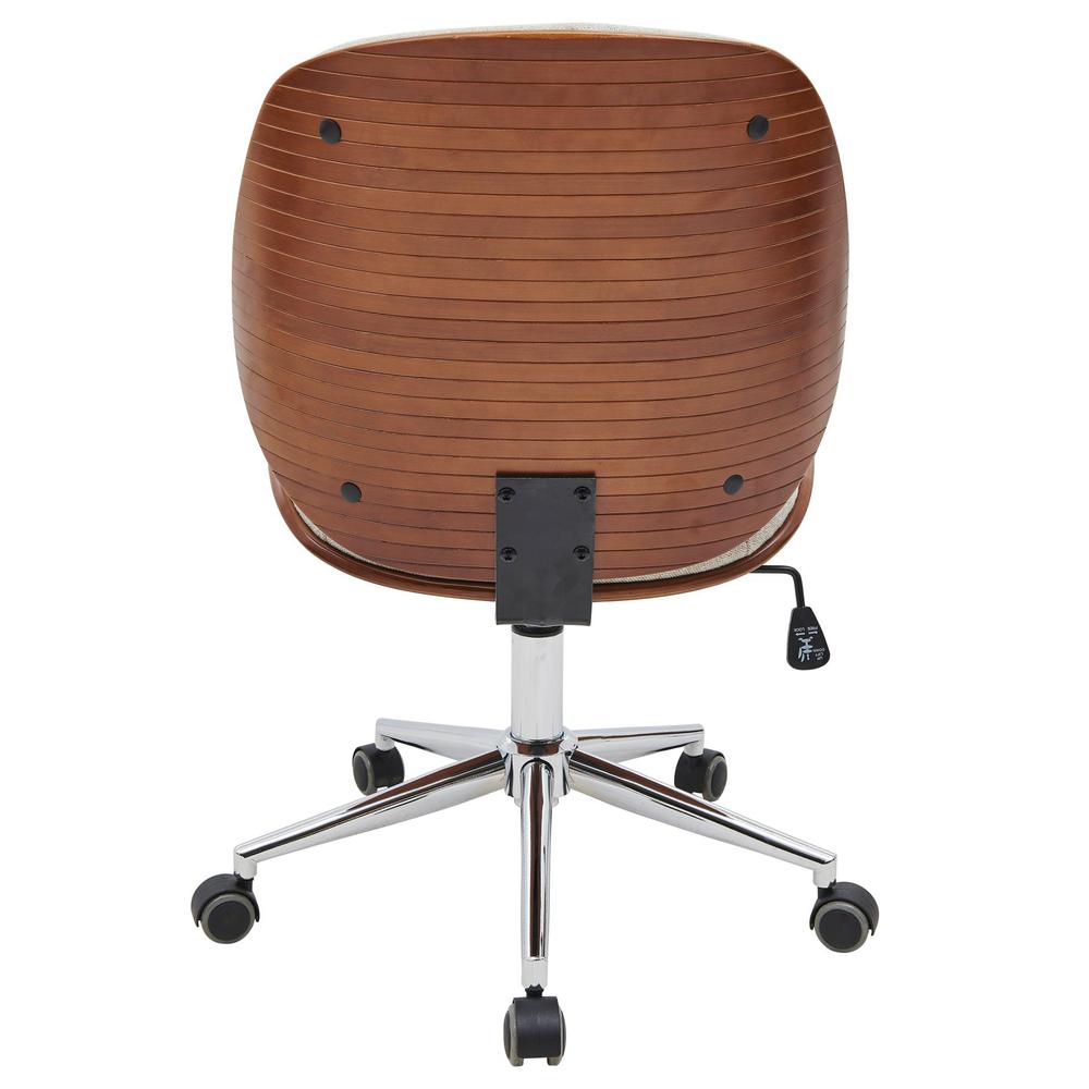 Shaun Fabric Bamboo Office Chair