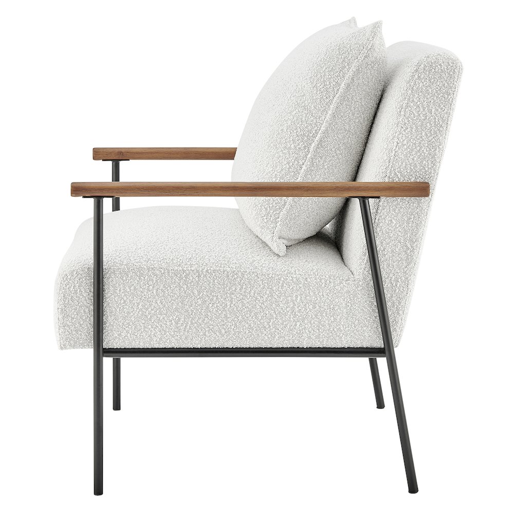 Quinton Boucle Accent Arm Chair