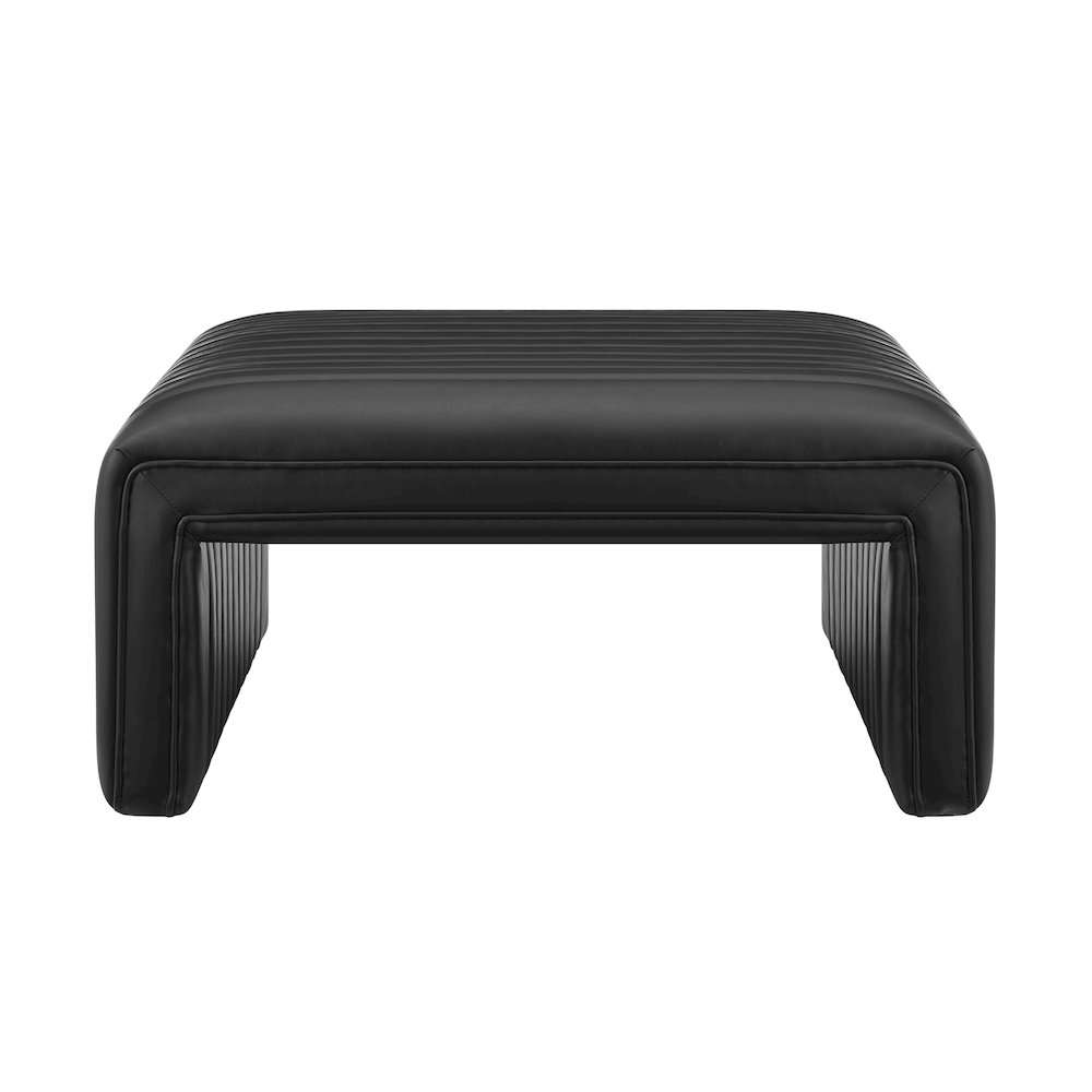 Atkinson Faux Leather Coffee Table/Ottoman