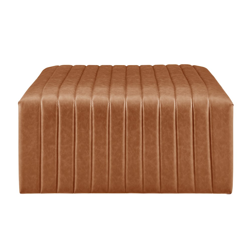 Atkinson Faux Leather Coffee Table/Ottoman