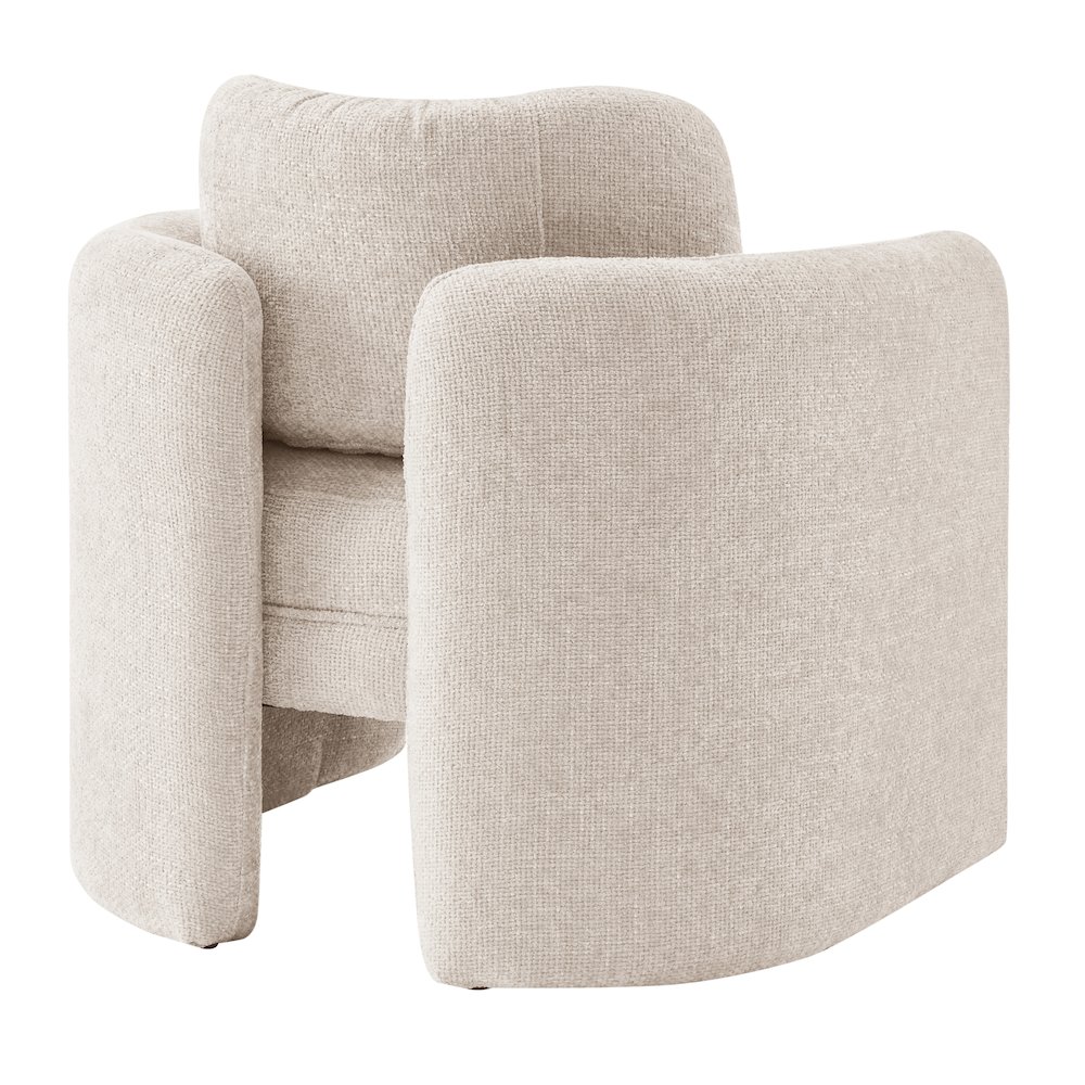 Deryll Chenille Accent Arm Chair