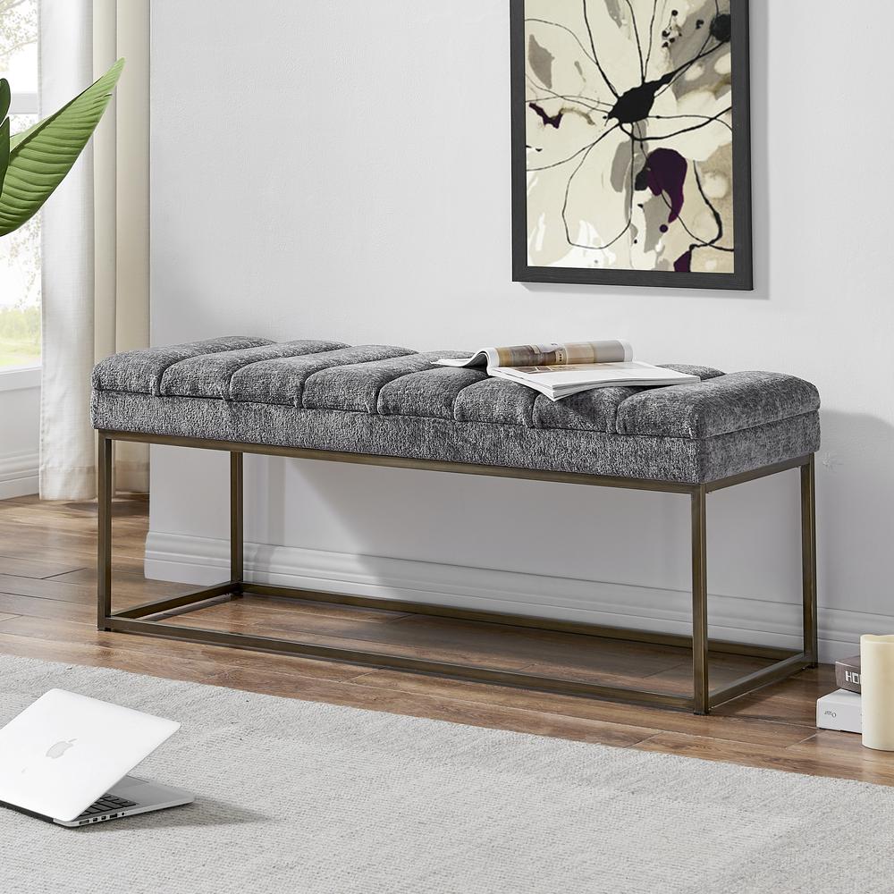 Darius KD Fabric Bench