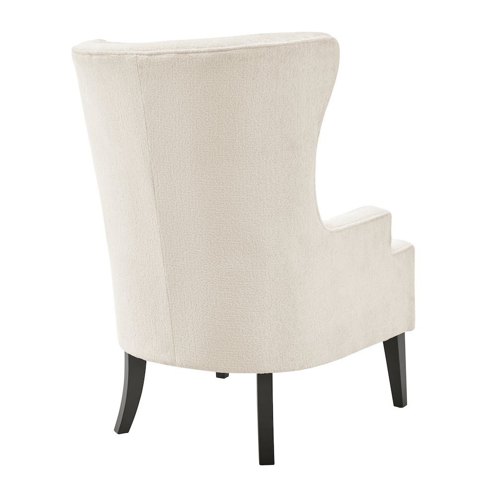 Clementine Fabric Wing Accent Arm Chair