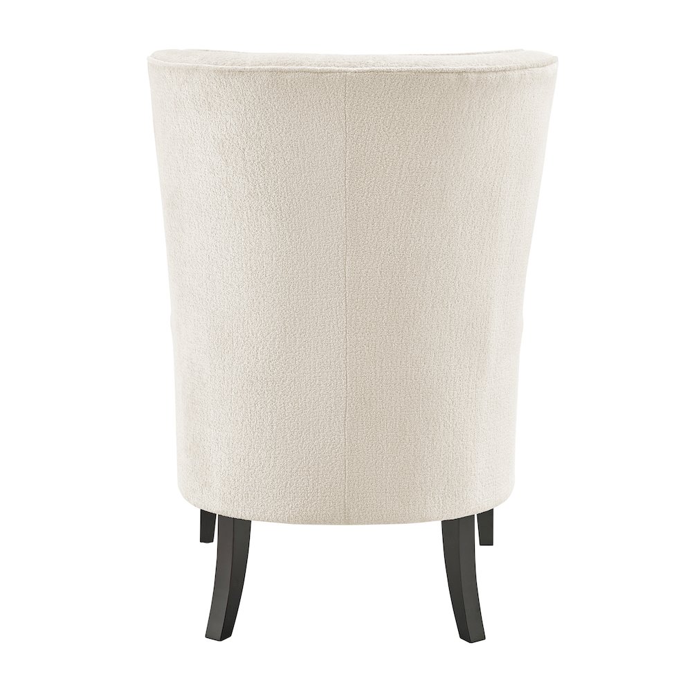 Clementine Fabric Wing Accent Arm Chair