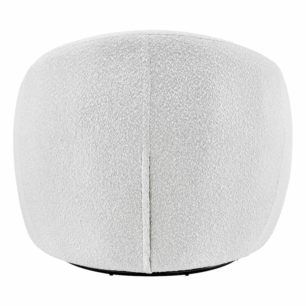 Adelmo Boucle Swivel Accent Chair