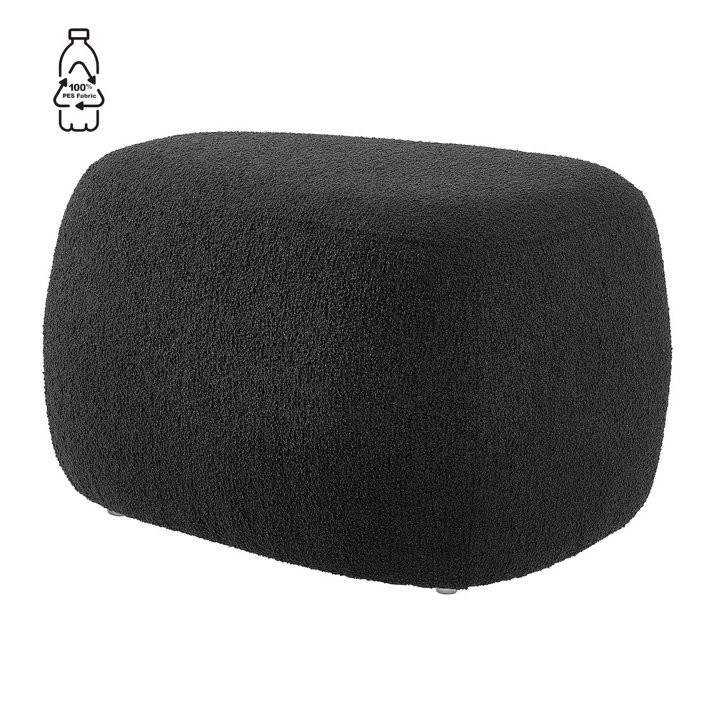 Carlese Boucle Small Ottoman