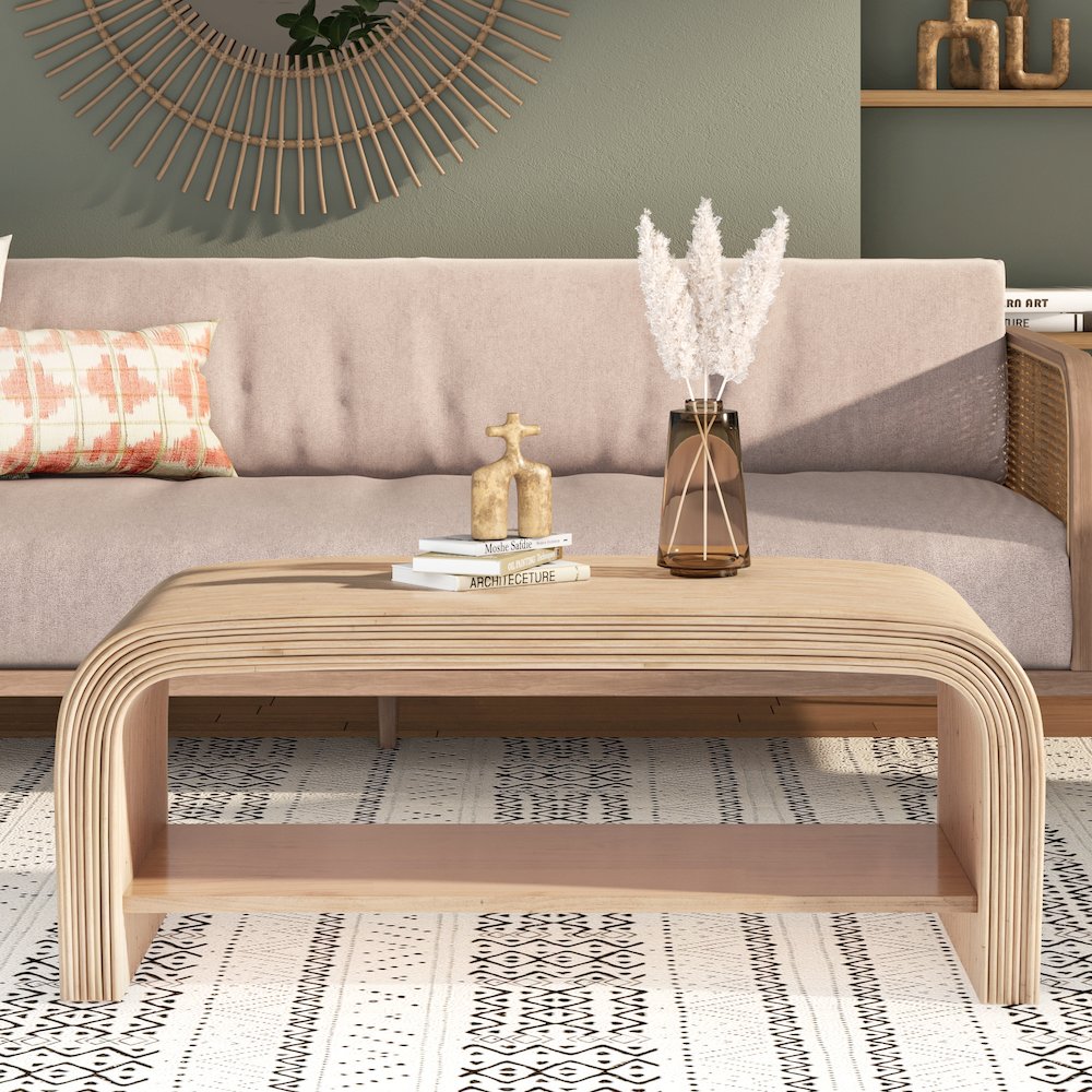 Kyran Rattan Coffee Table