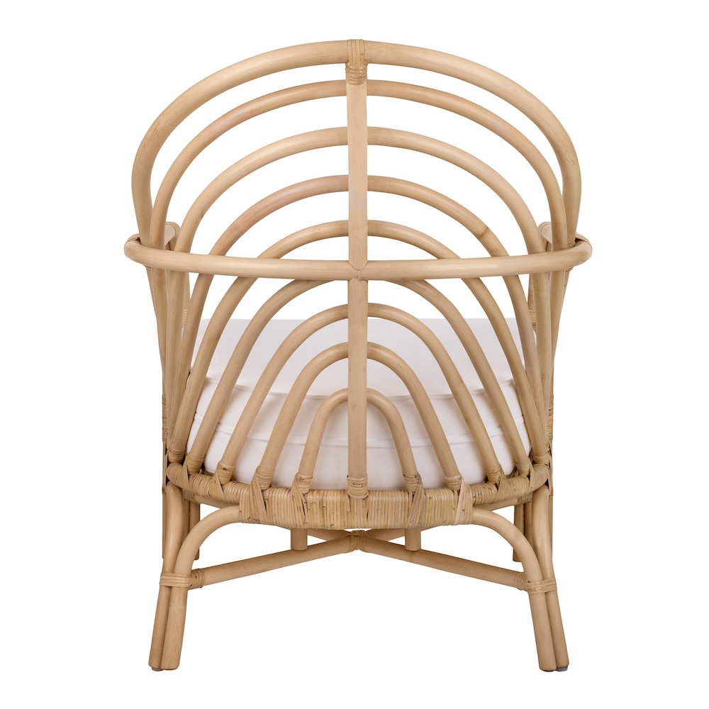 Lana Rattan Accent Arm Chair