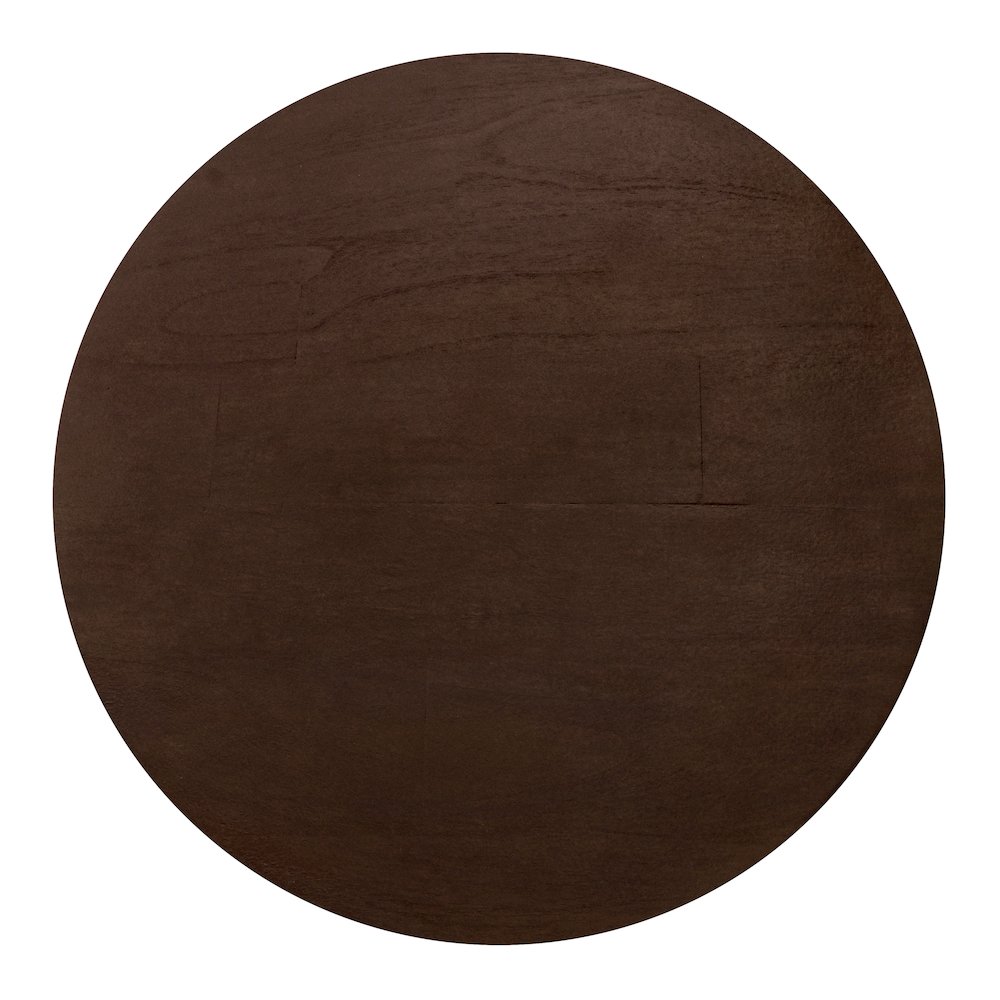 Zeke Rattan Side/End Table with Wood Top