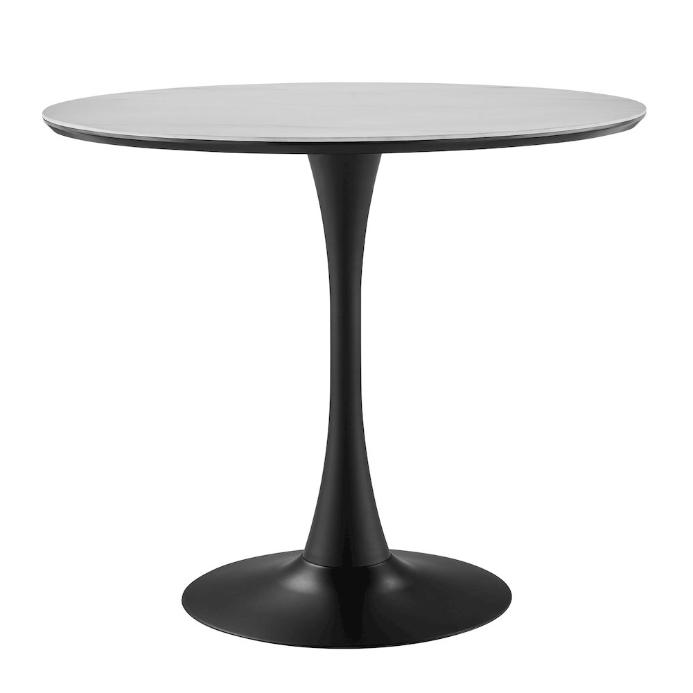 Anson Ceramic Top 35.5″ Round Dining Table