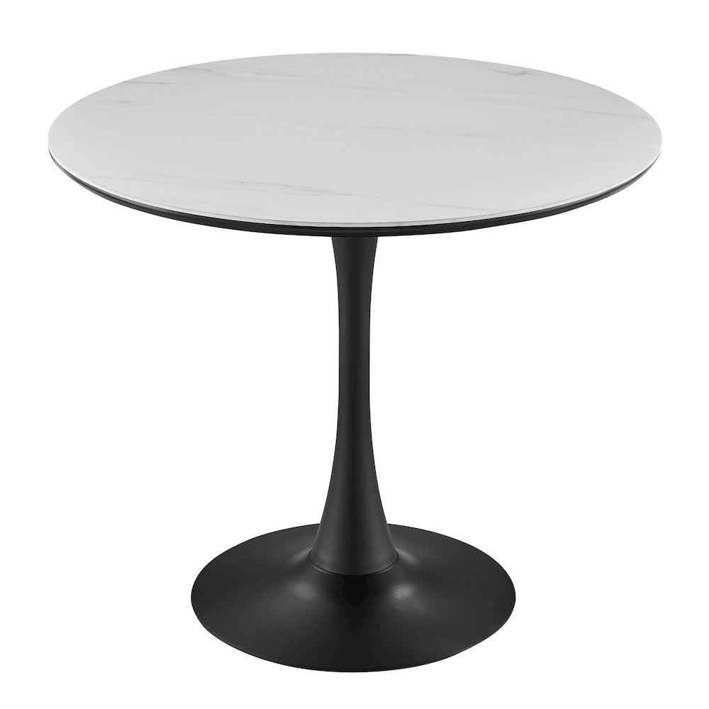 Anson Ceramic Top 35.5″ Round Dining Table