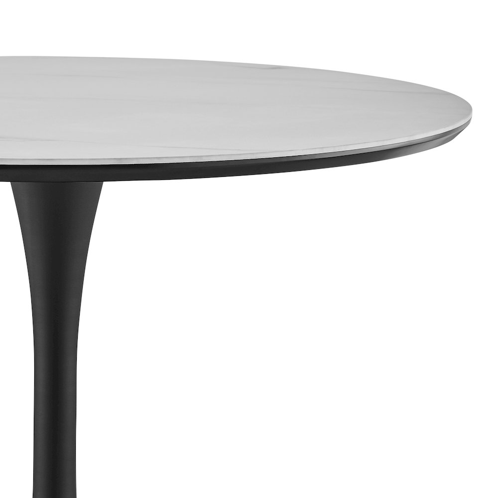 Anson Ceramic Top 35.5″ Round Dining Table