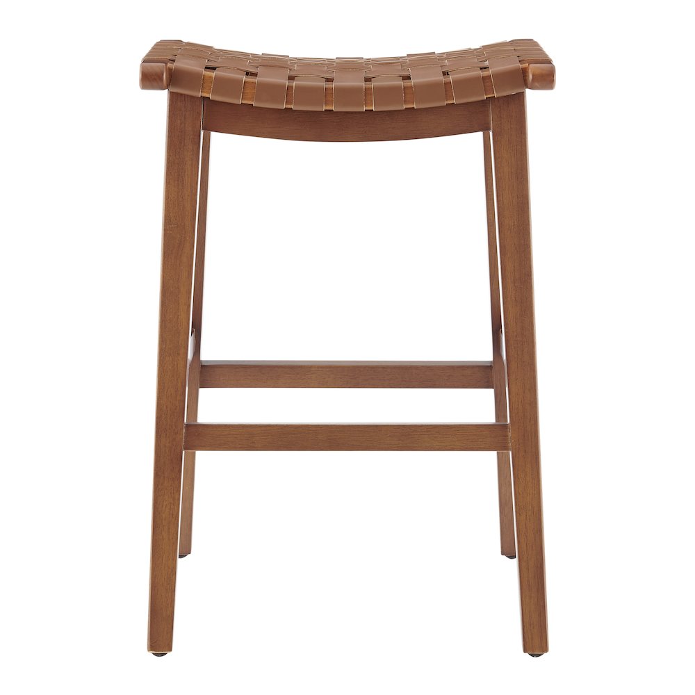 Marco Faux Leather Backless Counter Stool