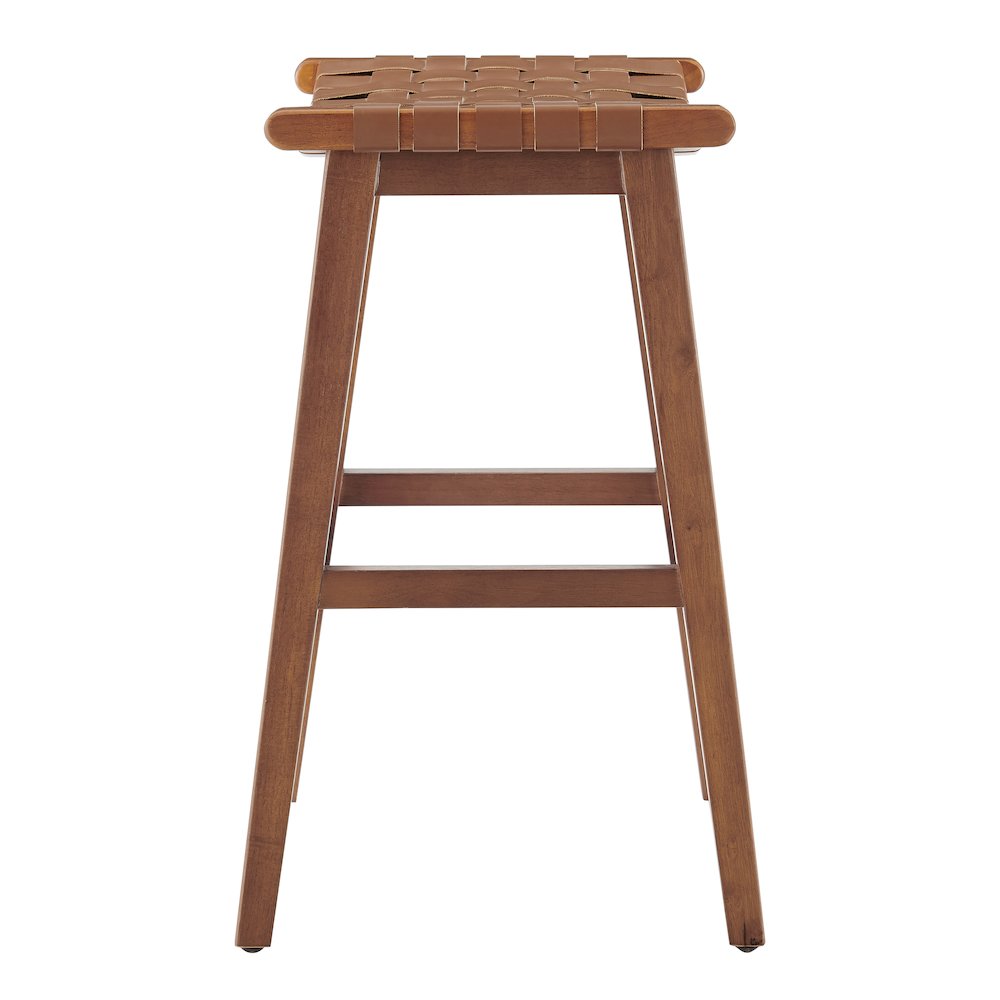 Marco Faux Leather Backless Counter Stool