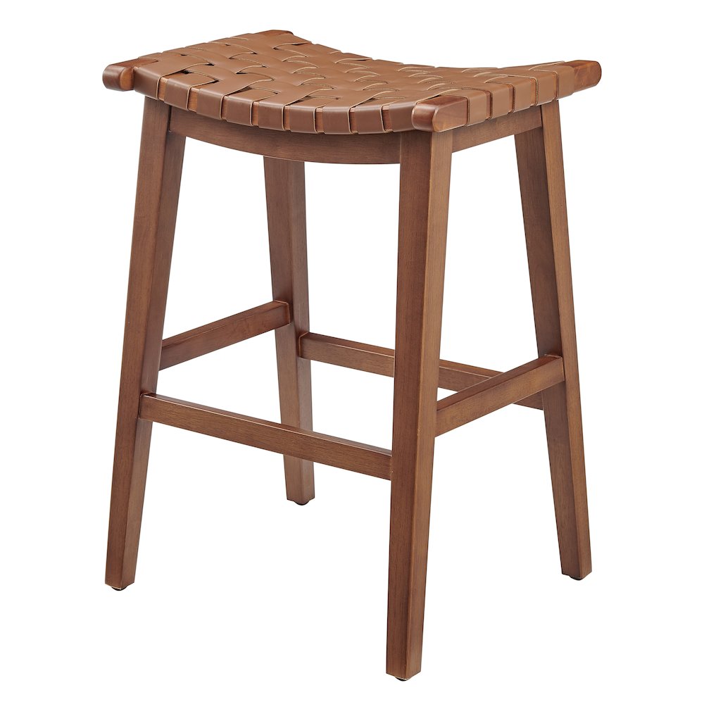 Marco Faux Leather Backless Counter Stool