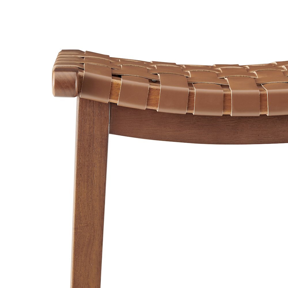 Marco Faux Leather Backless Counter Stool