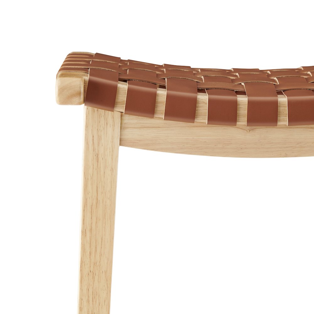 Marco Faux Leather Backless Counter Stool