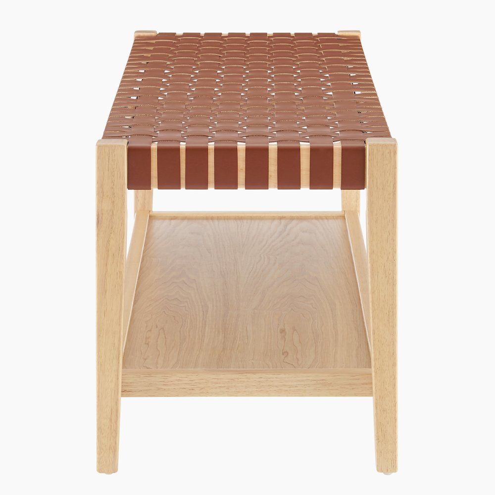 Marco Faux Leather Bench