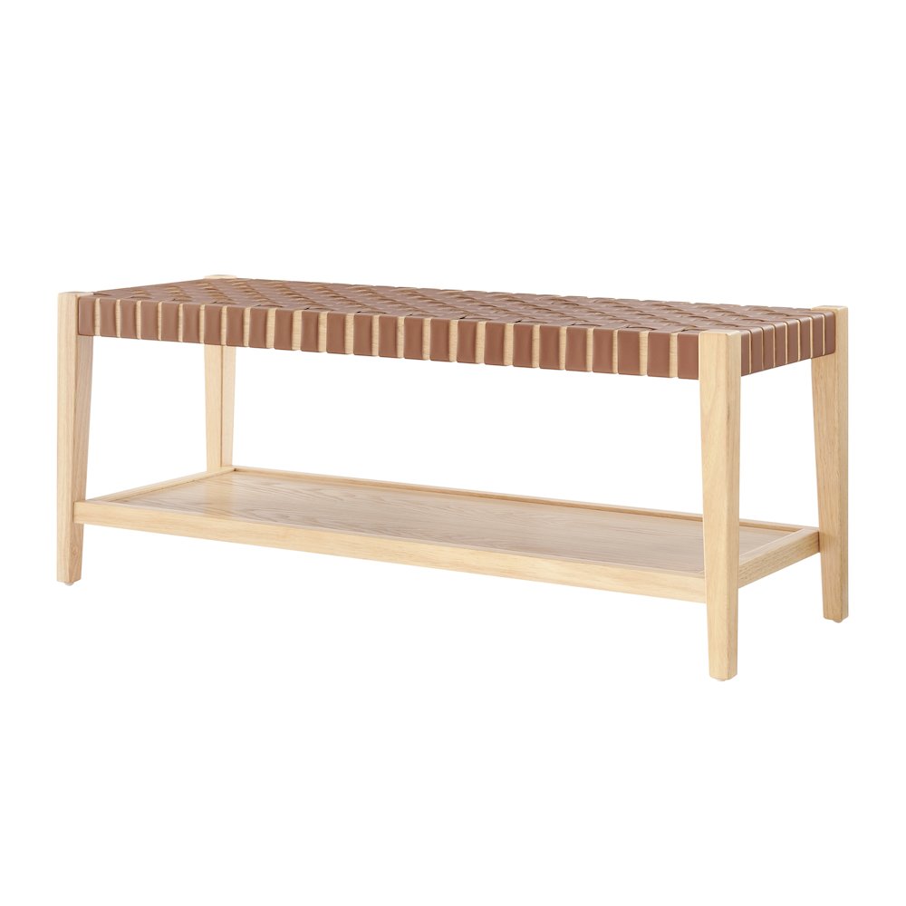 Marco Faux Leather Bench