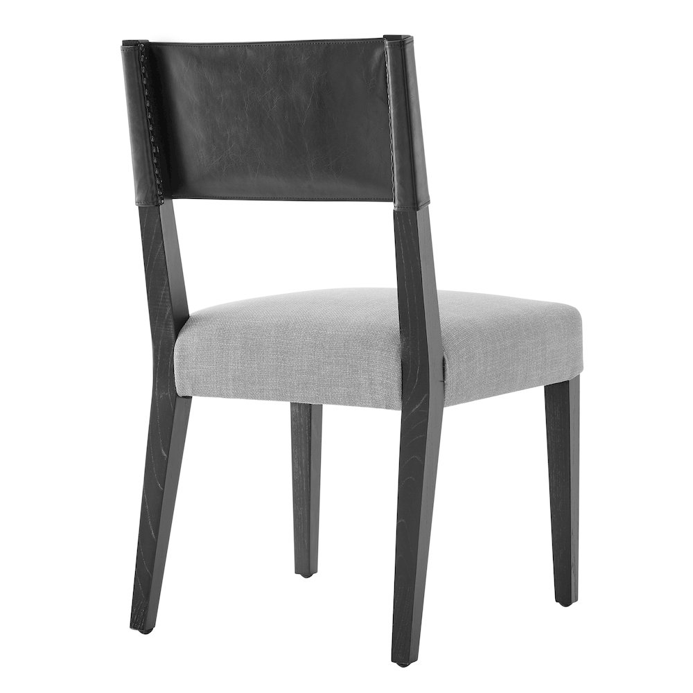 Kylo Faux Leather/Linen Dining Side Chair