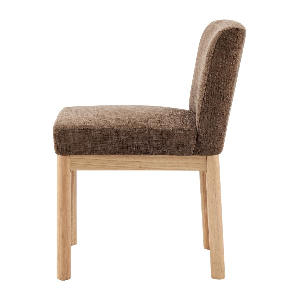 Bloomfield Chenille Low-Back Dining Side Chair