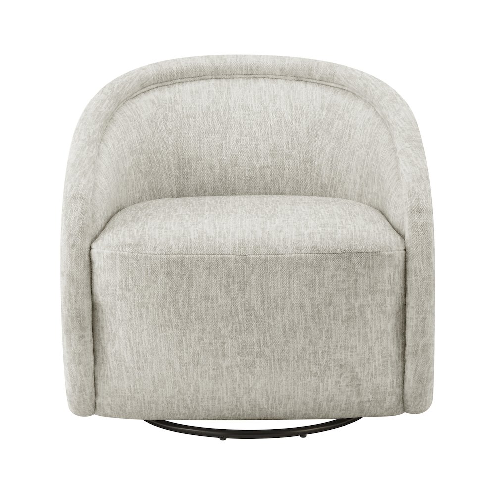 Margareth Fabric Swivel Accent Arm Chair