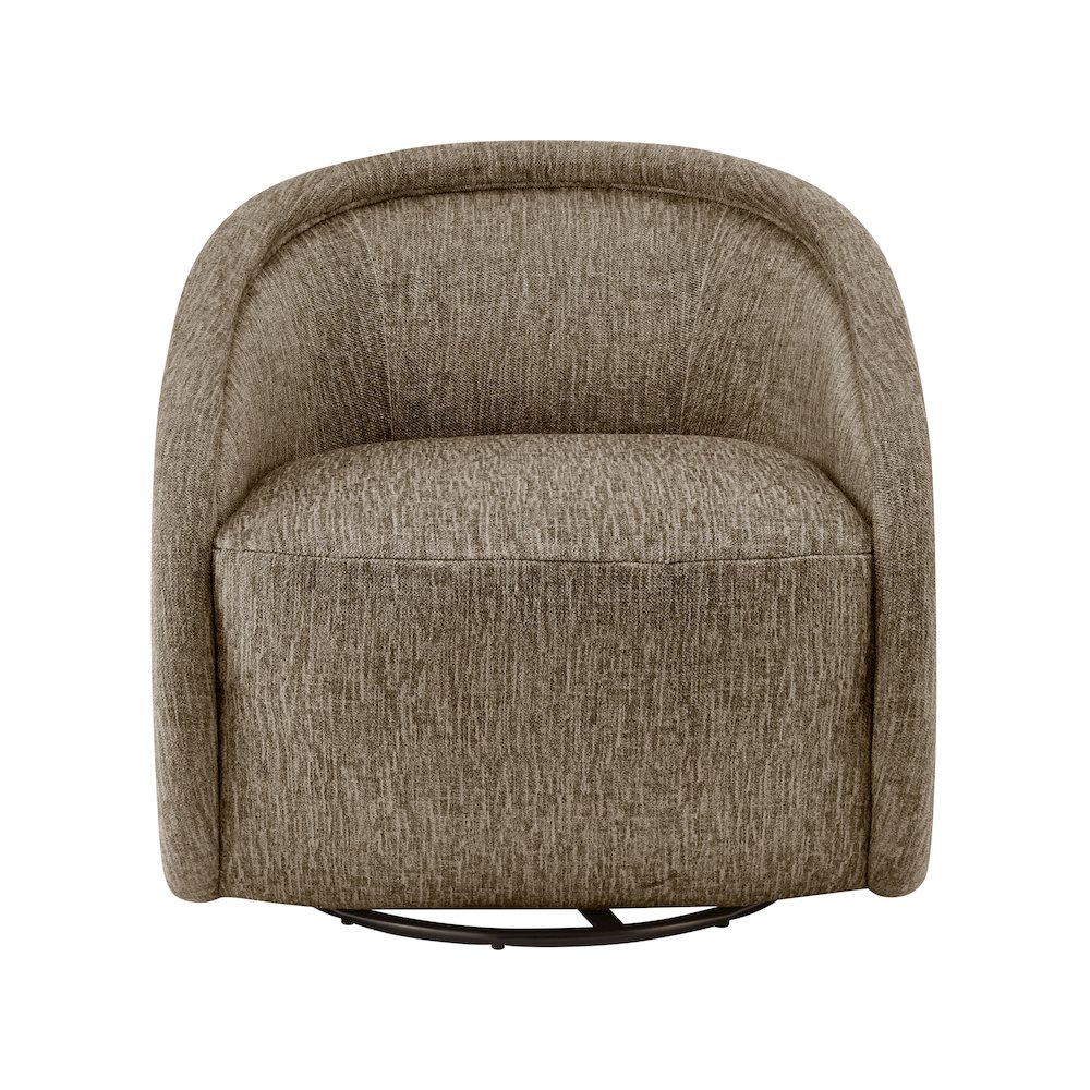 Margareth Fabric Swivel Accent Arm Chair