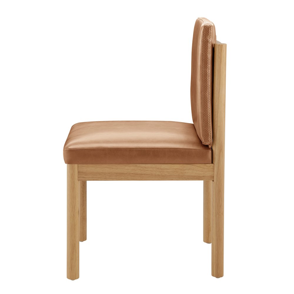 Melvin Faux Leather Dining Side Chair