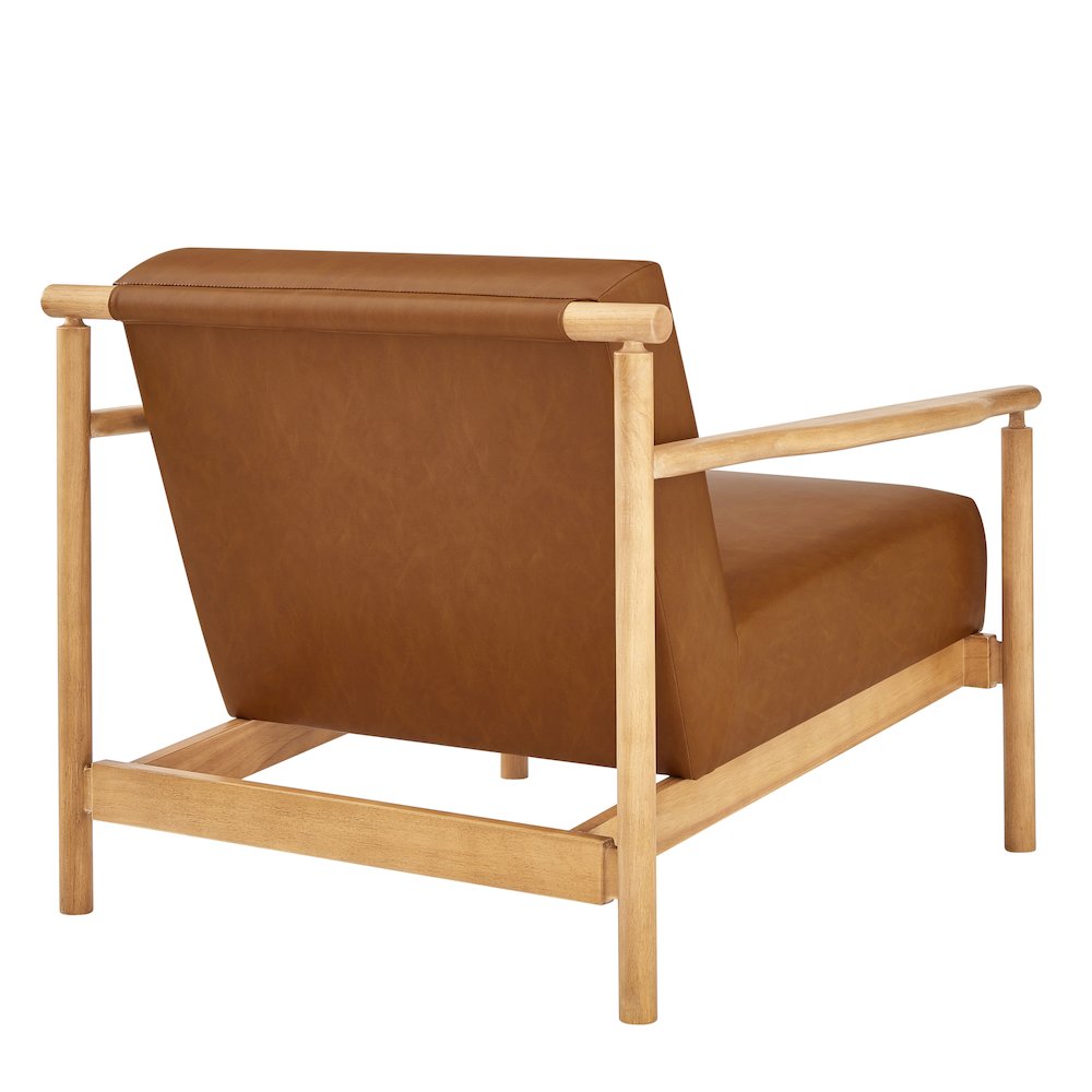 Arnold PU Accent Arm Chair