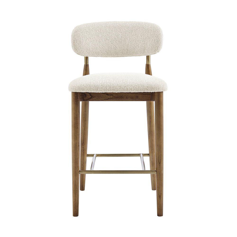 Verna Boucle Counter Stool