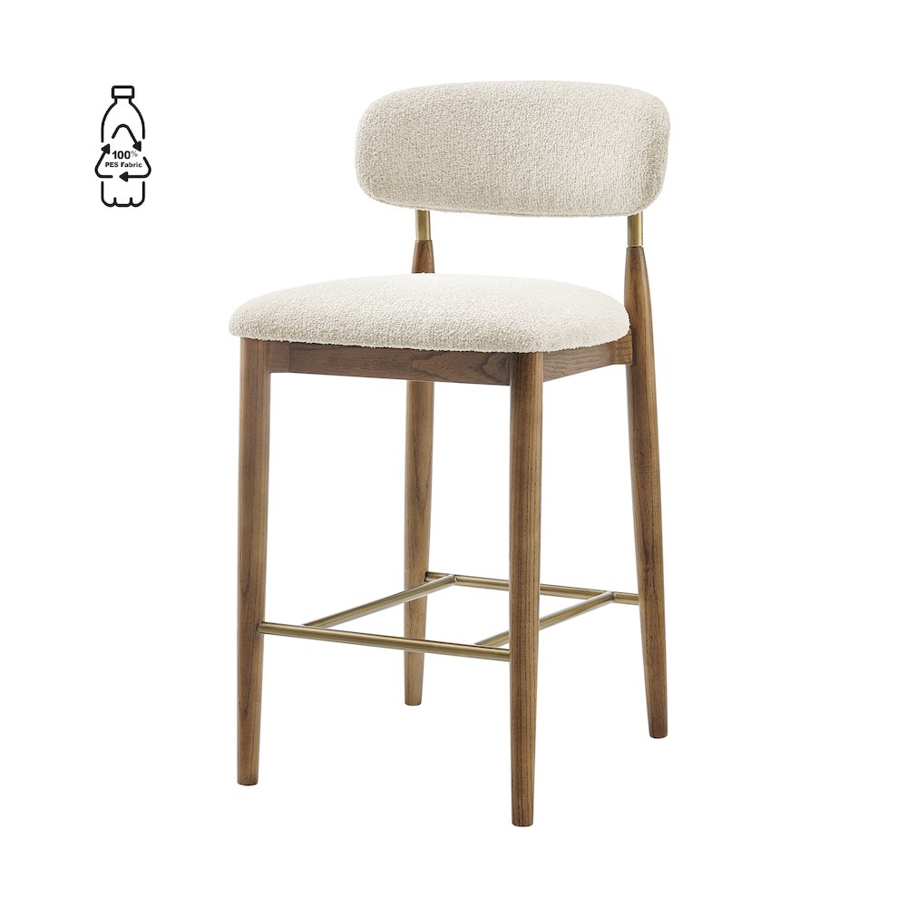 Verna Boucle Counter Stool