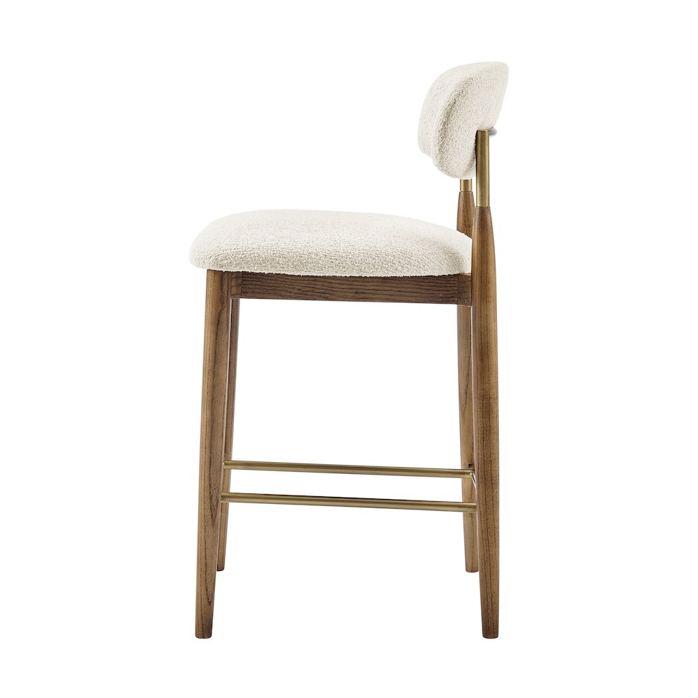 Verna Boucle Counter Stool