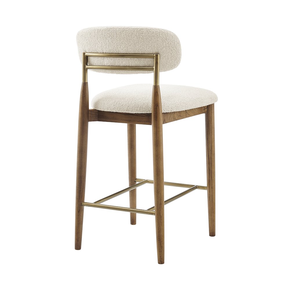 Verna Boucle Counter Stool