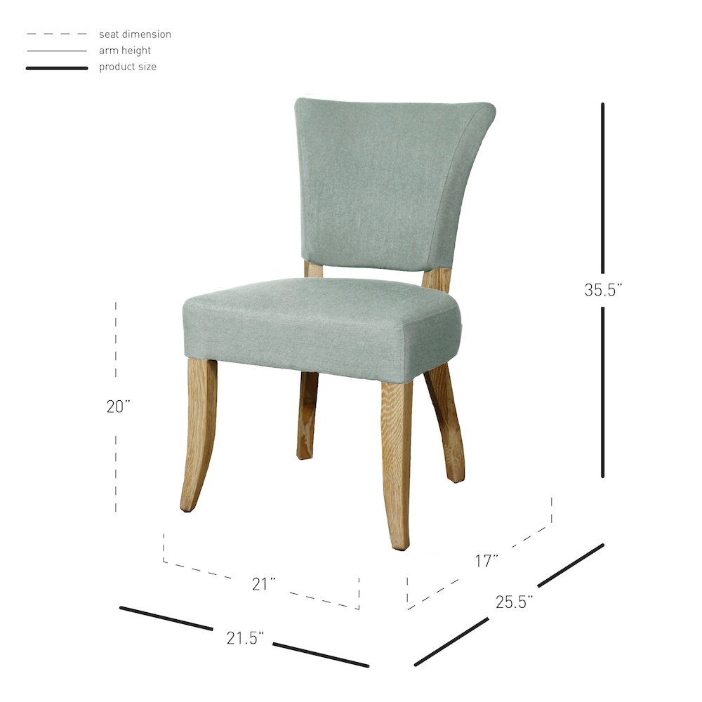 Austin Fabric Dining Side Chair