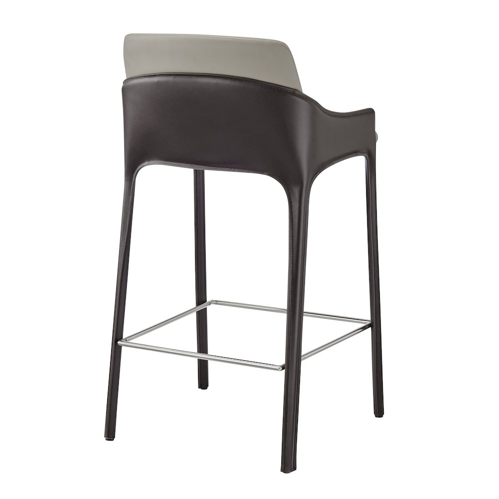 Stella Faux Leather Counter Stool