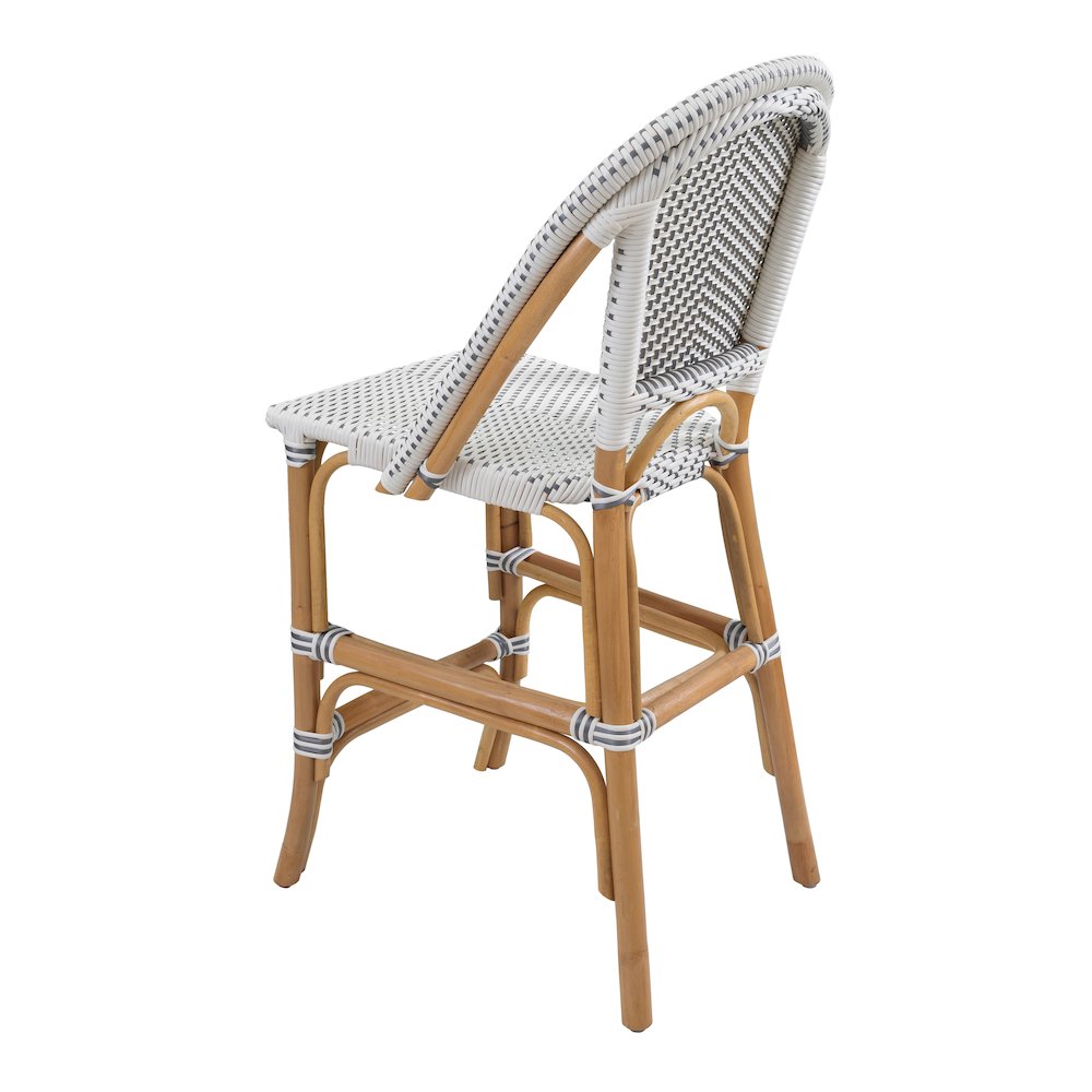 Avignon Paris Rattan Bistro Counter Stool