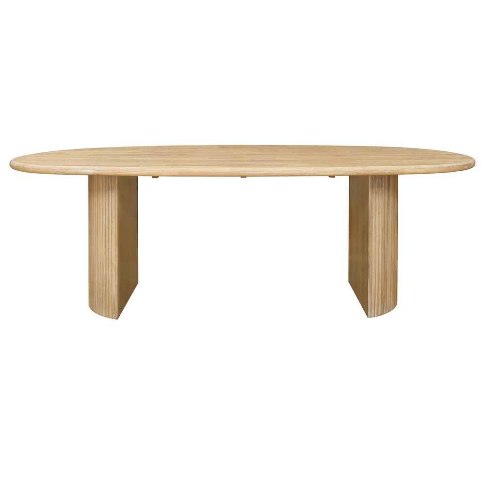 Aniston 93″ Oval Dining Table