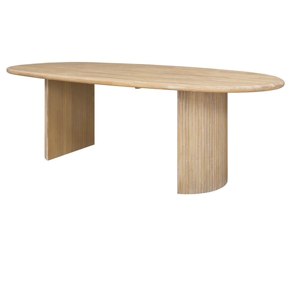 Aniston 93″ Oval Dining Table