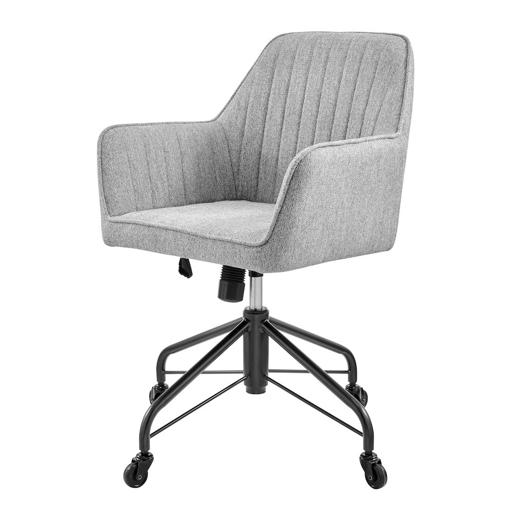 Thompson Fabric Swivel Office Arm Chair